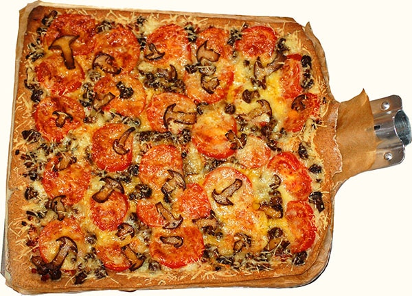 Schippenpilzpizza Schippenpilzpizza